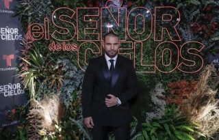 Rafael Amaya durante la alfombra roja de la serie 'El Señor de los Cielos', en Ciudad de México. Foto: EFE / Isaac Esquivel