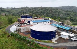 La nueva planta potabilizadora tendrá la capacidad operativa para producir un millón de galones de agua potable por día. Foto. Cortesía