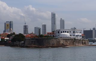  Muralla Colonial de la Punta Chiriquí, en el Casco Antiguo de Ciudad de Panamá. EFE