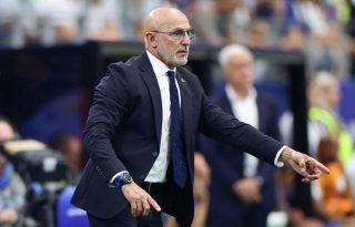 Luis de la Fuente, técnico de la selección española. Foto:EFE