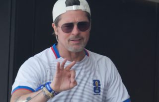 Brad Pitt presenció el partido de cuartos de final del Mundial de la FIFA 2026 entre España y Bélgica. Foto: EFE / Lavandeira Jr