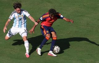 España y Argentina juegan tiempo extras. Foto: EFE