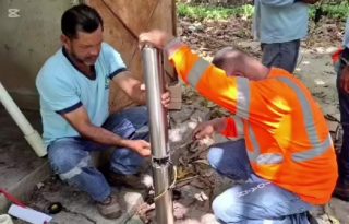 Cuatro pozos ubicados en las comunidades de Vista Hermosa, Sector Ocho de Penonomé, Barriada del Ecológico y Residencia Miraflores, en el distrito de Penonomé, ya han sido rehabilitados con éxito. Foto. Cortesía