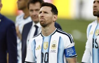 Lionel Messi, capitán de Argentina. Foto: EFE