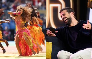 Shakira y Gerard Piqué. Fotos: Instagram