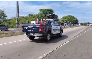 El subcomisionado Carlos Asprilla, jefe de la Zona de Policía de Veraguas  destacó que estos resultados forman parte de los operativos de seguridad y vigilancia preventiva. Foto. Ilustrativa