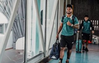 Newton Williams, delantero panameño que juega en el Saprissa. Foto: @deportivo_saprissa