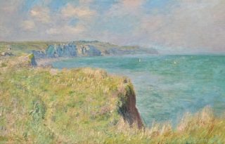 En la imagen, , 'Acantilados en Pourville', de Claude Monet. Foto: EFE / Christie's Limited Images 2026