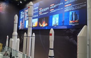 Exhibición de cohetes en el Museo Aeroespacial del Instituto Tecnológico de Harbin. Fotos: Fariza Gordon