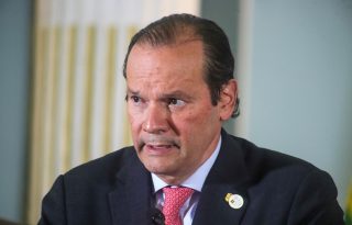 El canciller de Panamá, Javier Martínez-Acha. Foto: EFE