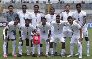 Equipo Sub-20 de Panamá. Foto:EFE
