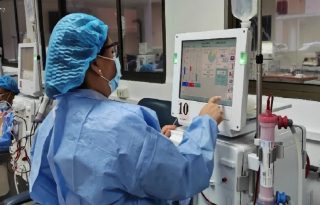 Cien pacientes serán atendidos en sala metro 3 para la realización de hemodiálisis. 