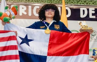 La panameña Alessia Avendaño se corona en torneo panamericano. Foto: Cortesía