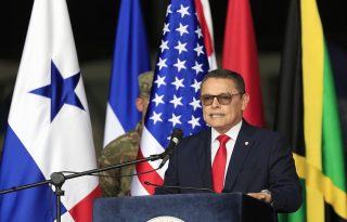 El foro se desarrolla en paralelo al ejercicio Panamax 2026. Foto: EFE