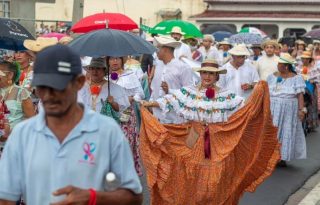 Desfile de la Pollera Picarona en 2024. Foto: Instagram / @desfiledelapicarona_anton