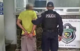 El hombre de 44 años agredió a su cuñada a machetazos en la barriada Los Hatillos, distrito de Las Tablas. Foto. Cortesía