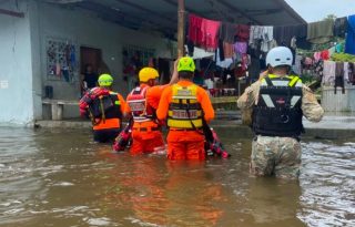 Inundaciones en la provincia de Bocas del Toro. Foto: Cortesía