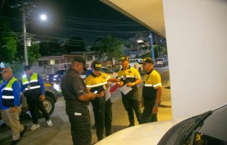 El Mitradel realizó un operativo nocturno. Foto: Cortesía