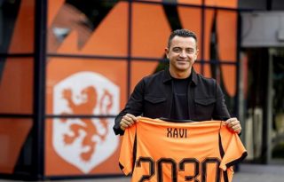 Xavi Hernández, nuevo técnico de Países Bajos. Foto: EFE