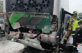 El accidente se registró en el distrito de La Chorrera. Foto: Eric Montenegro