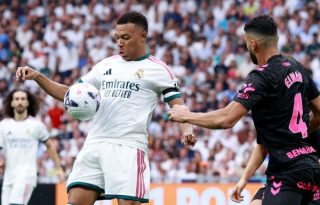 El francés Kylian Mbappé es el  jugador del Real Madrid. Foto: EFE