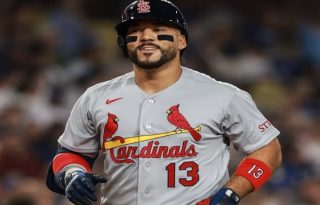 Leonardo Bernal, jugador de los Cardenales de San Luis. Foto: @cardinals