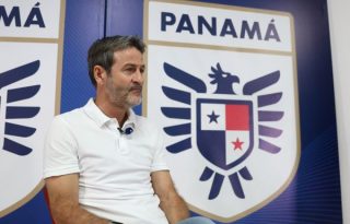 Thomas Christiansen, técnico de Panamá. Foto: EFE