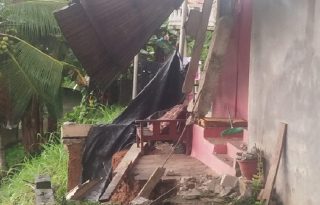 Hasta el momento no se han habilitado albergues, por lo que las familias se movilizaron temporalmente a casas de familiares y vecinos mientras se atienden las afectaciones registradas en la zona.
