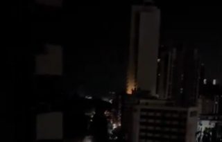 Los usuarios reportaron el incidente desde diferentes puntos. 