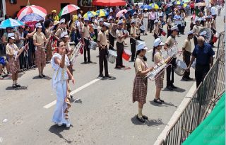 Los tres distritos de la provincia de Panamá Oeste conmemoran la fecha con desfiles, actos cívicos y presentaciones culturales. Foto. Eric Montenegro