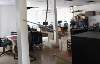 El Ministerio Público y la Dirección de Investigación Judicial (DIJ) se encuentran en su fase inicial de recolección de indicios y peritajes técnicos. Foto. Eric Montenegro