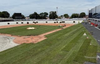 Estadio Rico Cedeño de Chitré. Foto:Pandeportes