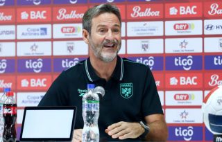 Thomas Christiansen, técnico de Panamá. Foto: EFE
