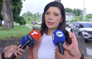 La ministra del Mitradel, Jackeline Muñoz. 