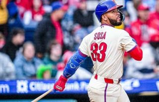 Sosa pega jonrón en triunfo de los Filis sobre Tampa Bay. Foto: Instagram