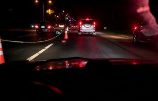 El siniestro vial se registró sobre las 11:00 de la noche del domingo, según confirmó la Dirección Nacional de Operaciones de Tránsito de la Policía Nacional. Foto. ERric Montenegro