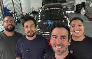 El equipo de trabajo de David Carballeda se encuentra listo para competir en Puebla,. México. Foto: Cortesía