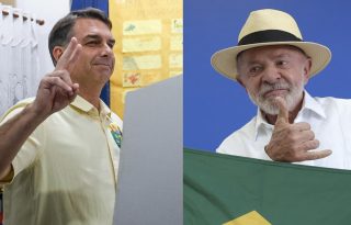  Luiz Inácio Lula da Silva, y el senador Flávio Bolsonaro lideraron las votaciones. Foto: EFE