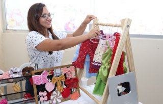 Los jóvenes presentaron sus emprendimientos. Foto: Cortesía