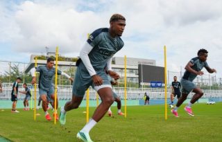 Josué Vergara se unió a los entrenamientos del seleccionado panameño. Foto: FPF