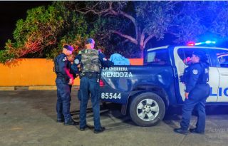 En este mismo hecho violento resultó herido de bala uno de los presuntos asaltantes, quien también fue llevado al Hospital Nicolás A. Solano para recibir atención médica bajo custodia. Foto. Eric Montenegto