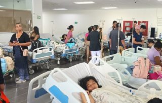 Como parte de las acciones de respuesta, el ministro de Salud, Fernando Boyd Galindo, visitó varias instalaciones hospitalarias, entre ellas el Hospital Regional Dr. Luis “Chicho” Fábrega. Foto. Melquíades Vásdquez