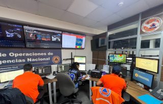 El Centro de Operaciones de Emergencia está en monitoreo permanente de los daños a nivel nacional. Foto: Cortesía Sinaproc