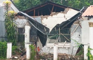 Daños en algunas propiedades en la provincia de Veraguas. Foto: Melquíades Vásquez
