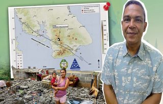 Arkin Tapia, geógrafo y jefe de la Red de Sismología del IGC. Epasa / EFE