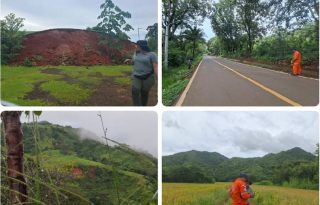 Fotos de las actividades que está realizando el equipo en la zona del epicentro del terremoto. Foto: Cortesía IGC