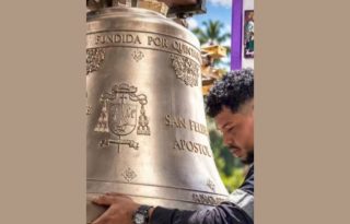 Campana de la iglesia San Felipe de Portobelo. Foto: Diomedes Sánchez