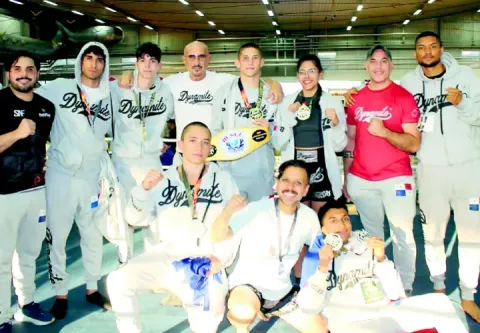 Panamá se destaca en el Muay Thai