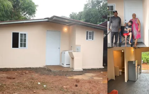 ¡Ya tienen su casita! Entregan primera vivienda a familia afectada por sismo en Soná