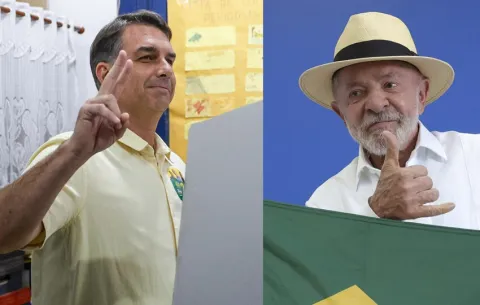 Reñida pulseada en Brasil: Lula y Flávio Bolsonaro van a una segunda vuelta decisiva